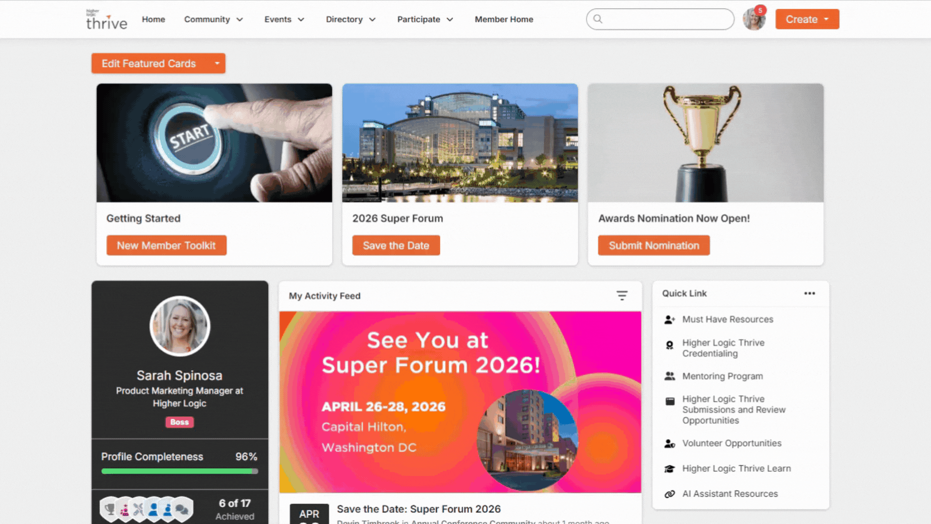 AI search assistant example in GIF form