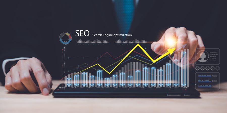 abstract image representing search engine optimization (SEO)